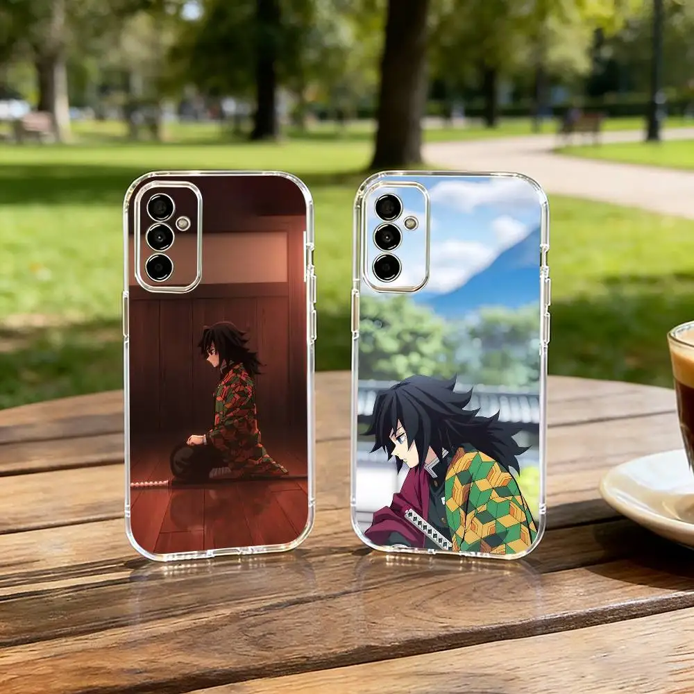 Giyu Tomioka  Phone Case For Samsung  A73,A72,A71,A70,A53,A52,A51 Transparent Cover