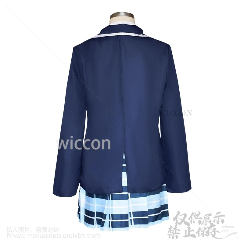 Kusanagi Nene Cosplay Project, Sekai, Costume de scène coloré, Uniforme scolaire JK, Robe Lolita, Perruques pour filles, Halloween, Personnalisé