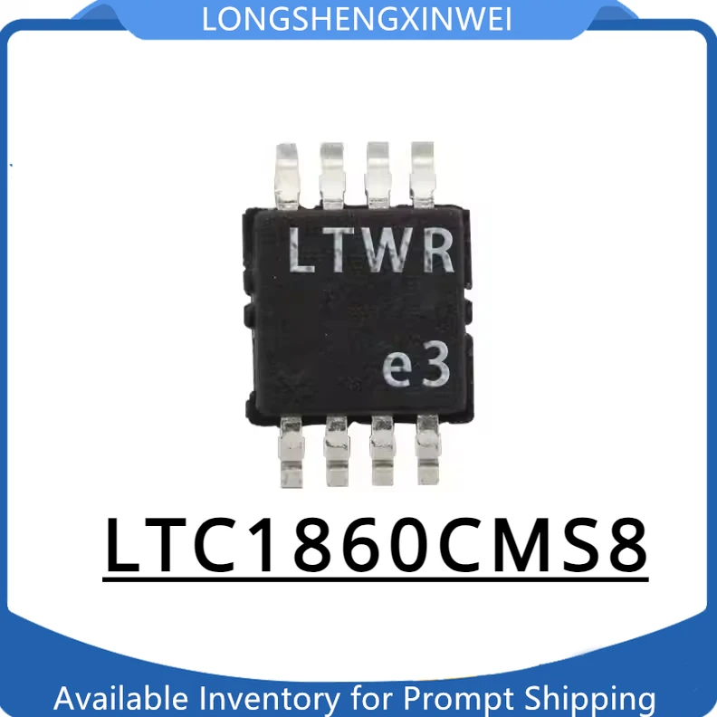 1PCS LTC1860CMS8 LTC1860 Screen Printed LTWR 12 Bit ADC ADC ADC MSOP-8