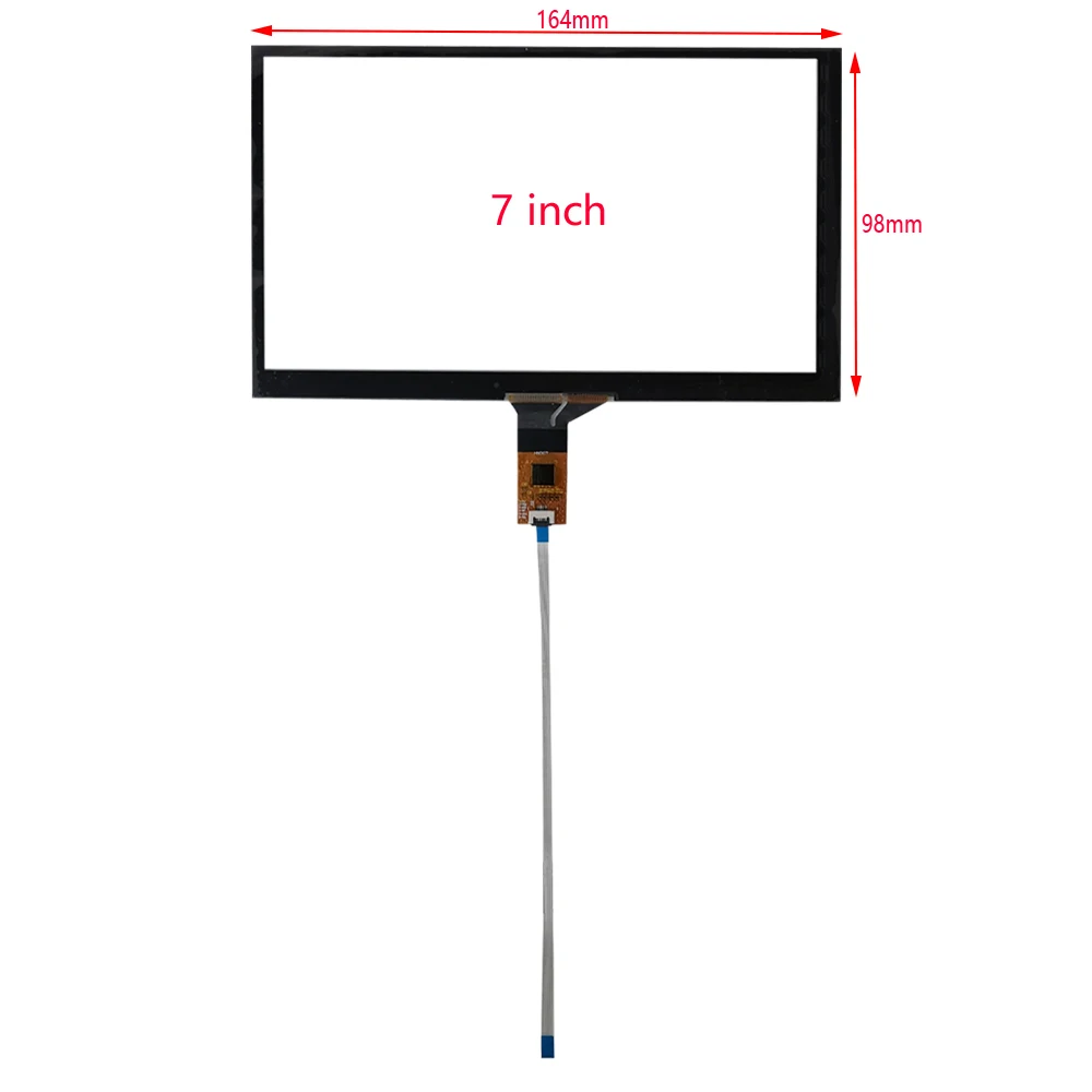 New 7inch 8inch GT9157 6PIN 192mm*116mm 164mm*99mm  For Car Dvd Gps Player touch screen digitizer glass touch panel Sensor