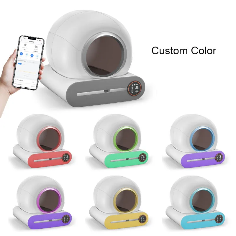 APP Self-cleaning Smart Pet Automated Robot Cat Litter Box for Cats Auto Electric Cat Toilet