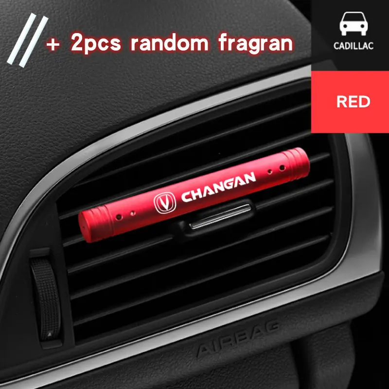 Clip de Perfume de salida de aire con logotipo para coche, accesorios para Changan CX70, CS55, CS75 Plus, CS35, CS95, filtro Bunper, CS15, Alsvin