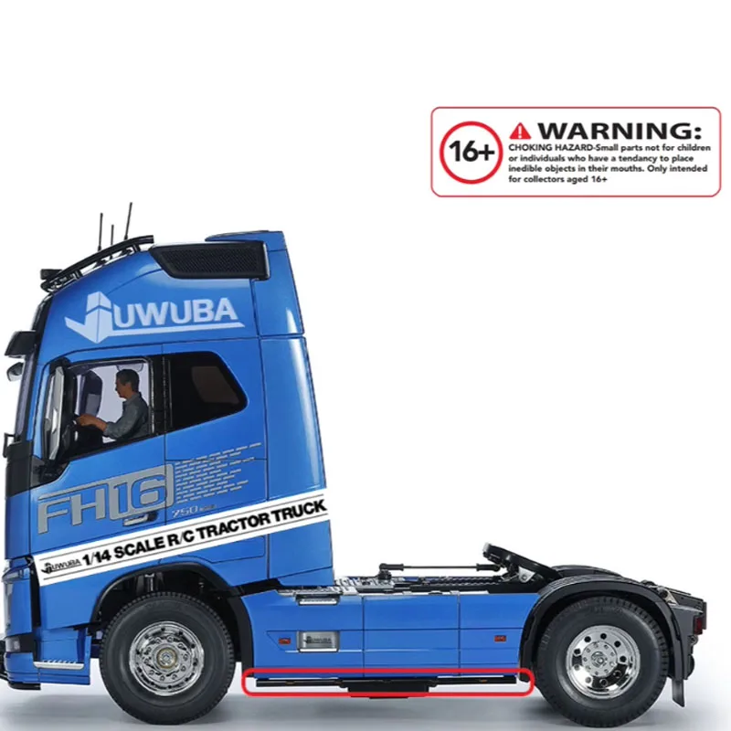 RC JUWUBA LED Zijlamp Zijrok Verlichting voor 1:14 Tamiya Truck Auto VOLVO DIY Onderdelen Speelgoed