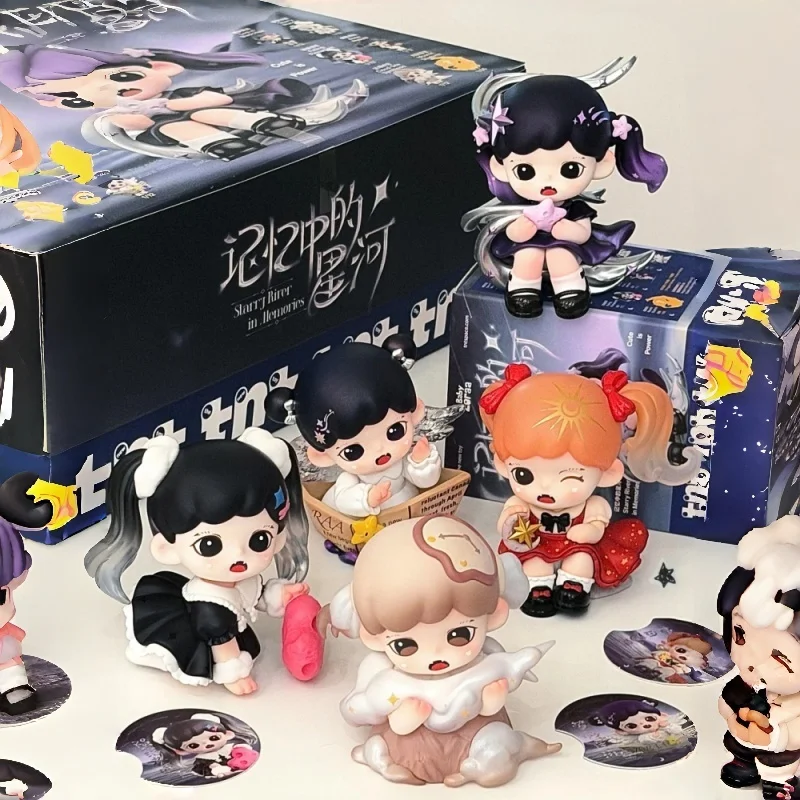 Zorana'S Memory Star River صندوق أعمى لطيف عصري ألعاب من القطيفة عناصر زخرفية هدية إبداعية للفتيات الاتجاه الجديد في الألعاب والهوايات