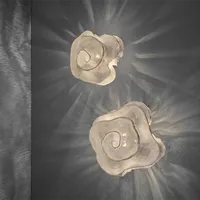 Modern Hardware Cloud Shaped Creative Design led Wall lamp lustre Hanging openwork decoration Ceiling, for bedroom chandelier