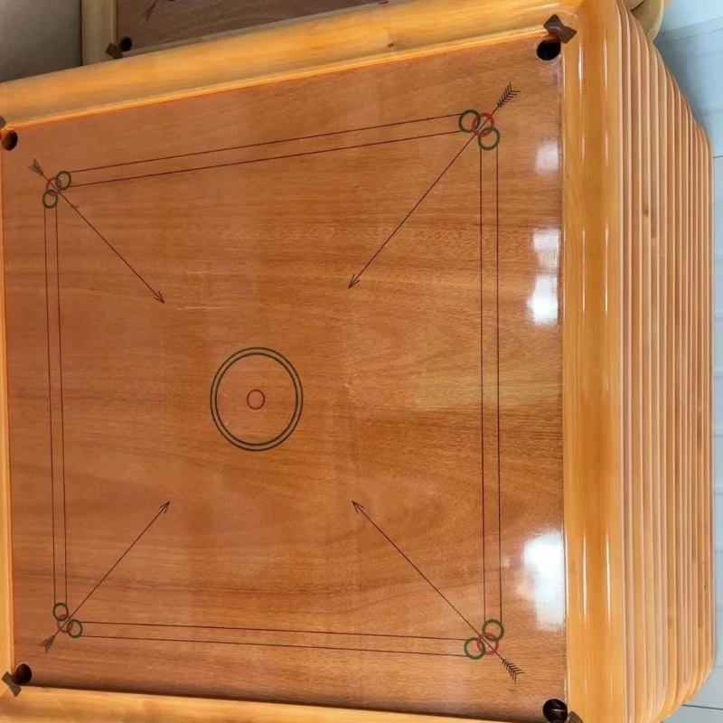 Mesa de billar de madera maciza, mesa Kroon portátil sedosa para entretenimiento interior y exterior