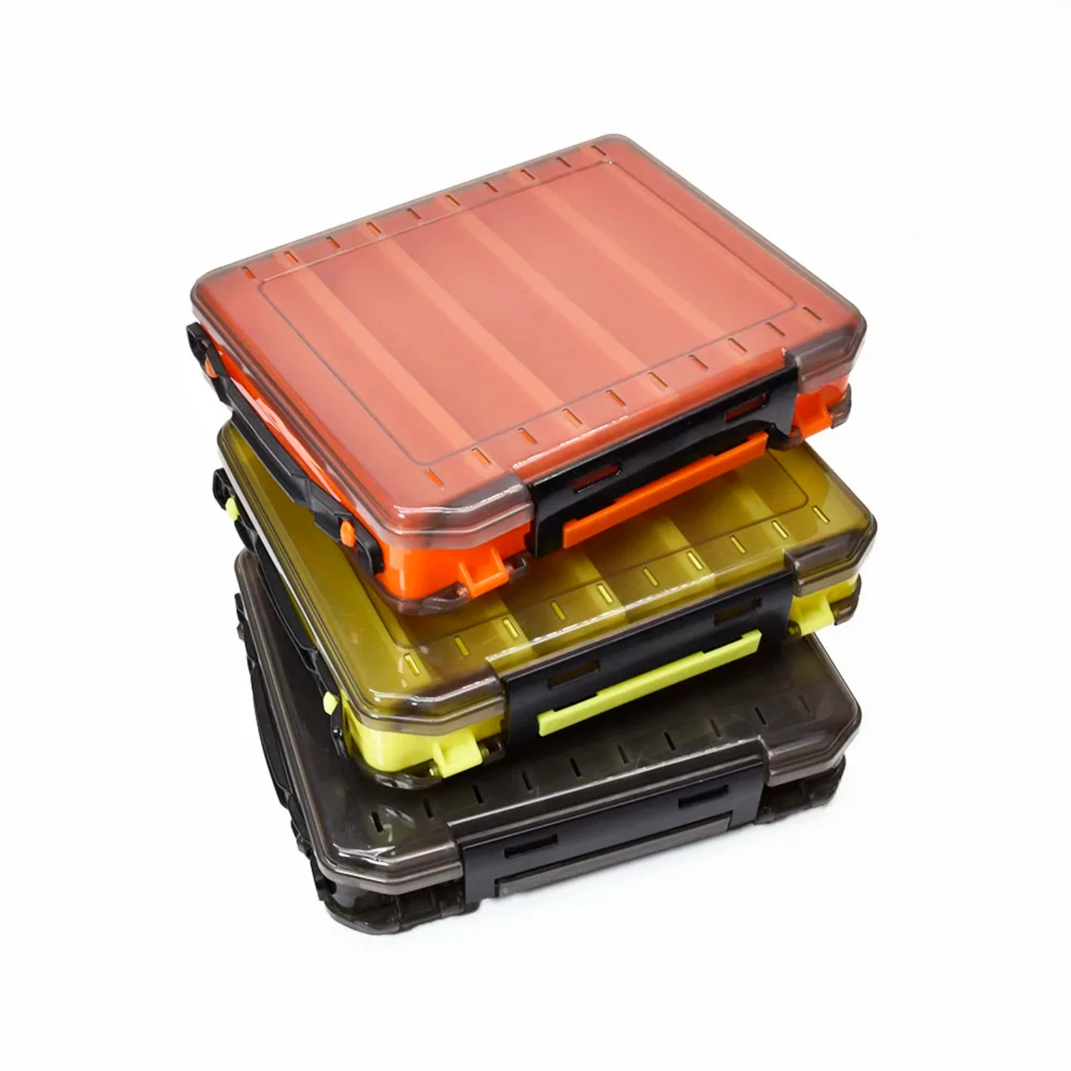 Double Sided Fishing Tackle Box fishing Accessories Tool  Boxes Fish Hook Lure Fake Bait Boxes  Carp Fishing Goods Cycling bib