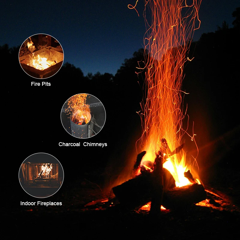 1pc Fatwood Fire Starter Stick Outdoor Fire Making Tools Natural Firestarting Wood Stick for Campfire Fireplace Emergency Tools - view 5