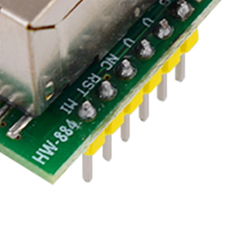 2 PZ/LOTTO USR-ES1 W5500 Chip di Nuova SPI Per LAN/ Ethernet Converter TCP/IP Mod Modulo