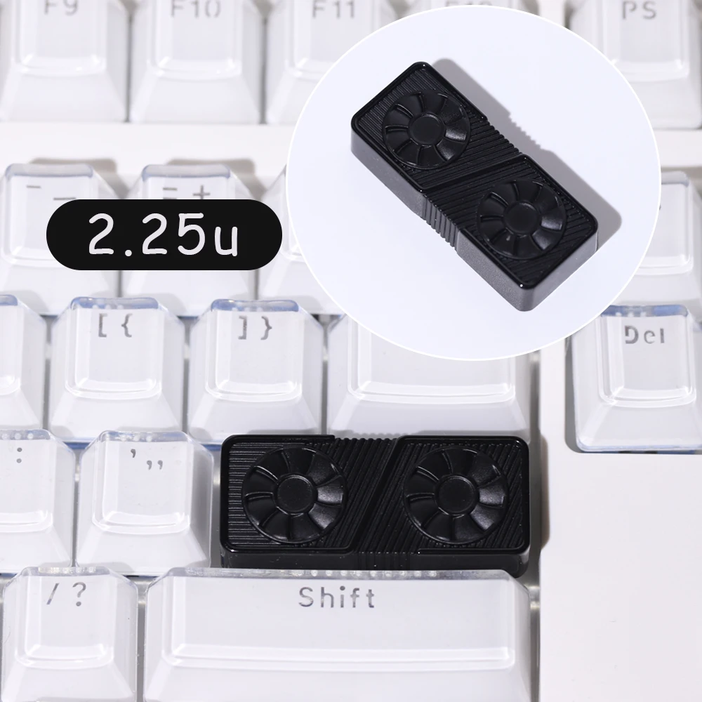 Teclado mecánico de juego personalizado, tecla Enter, Material de resina, 3060 teclas de tarjeta gráfica, 2.25U