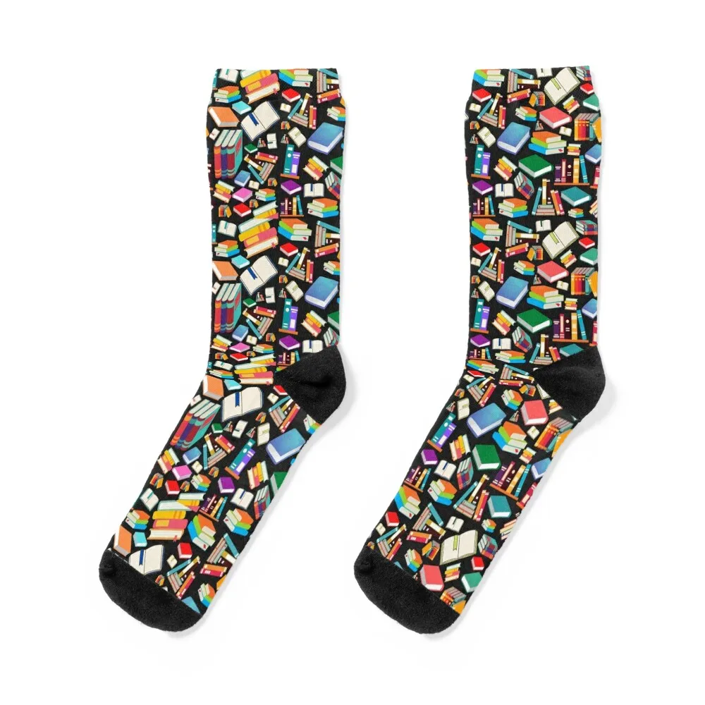 

So Many Colorful Books... Socks soccer anti-slip designer Socks For Man Women's