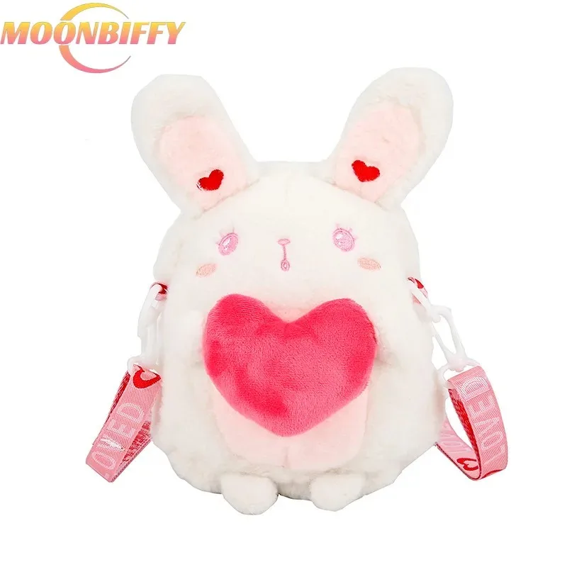 Sacs à main en peluche Lolita Butter Rabbit pour filles, sac à bandoulière pour adolescentes, sac à main pour téléphone, lancé, automne, hiver