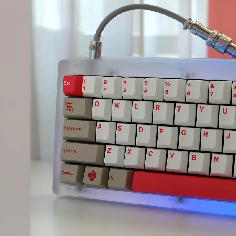 

Оригинальные высокосублимированные механические колпачки для клавиатуры Red150 Key PBT