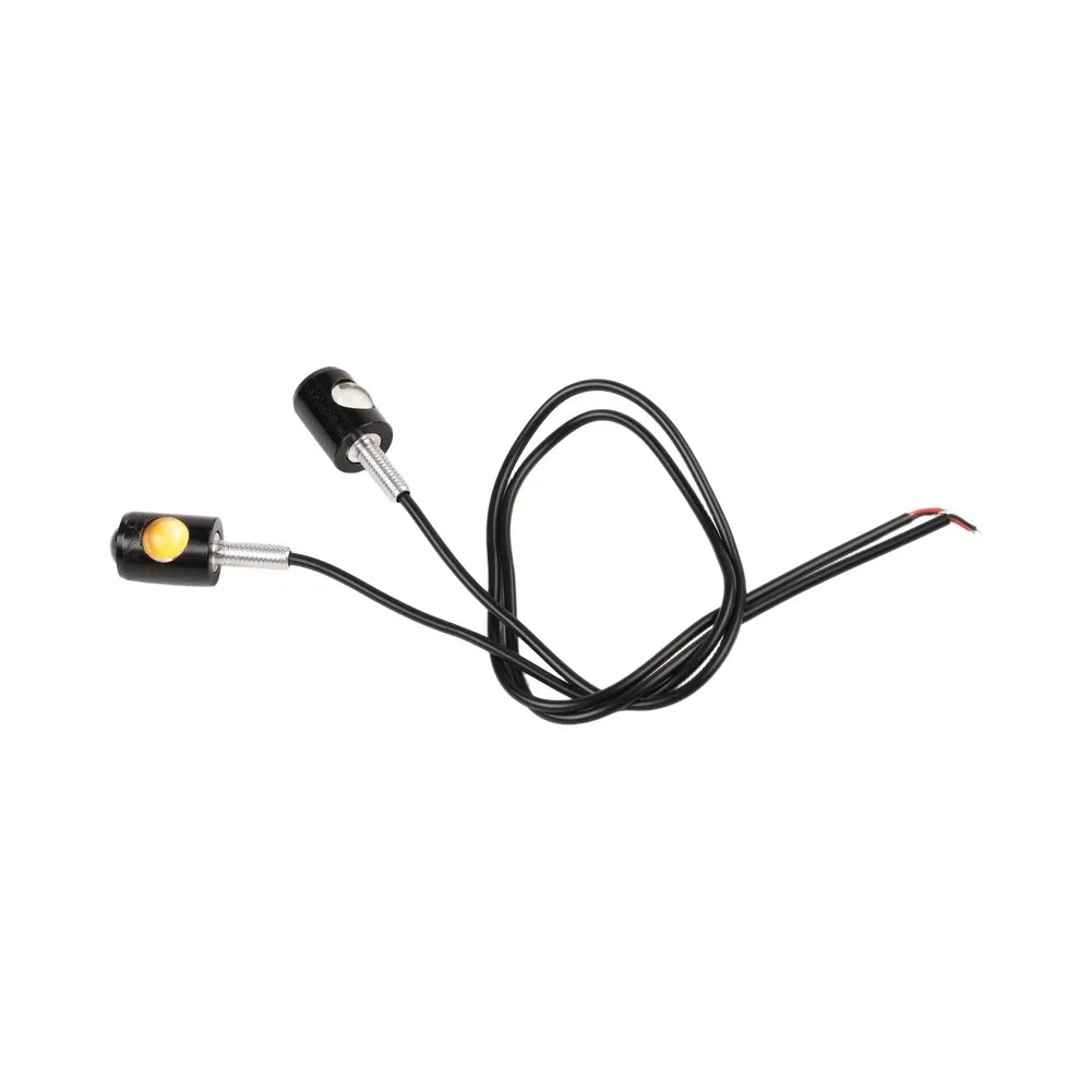 2PCS Motorcycle Rear Tail LED Turn Signal Indicator Lights Waterproof Zinc Alloy Design Suitable for Various Motorcycles
