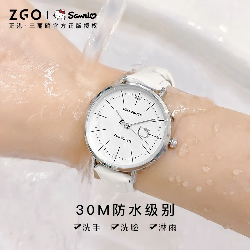 ZGOSanrio-reloj de cuarzo para mujer, accesorio sencillo de diseño especial, resistente al agua, para jóvenes y mayores