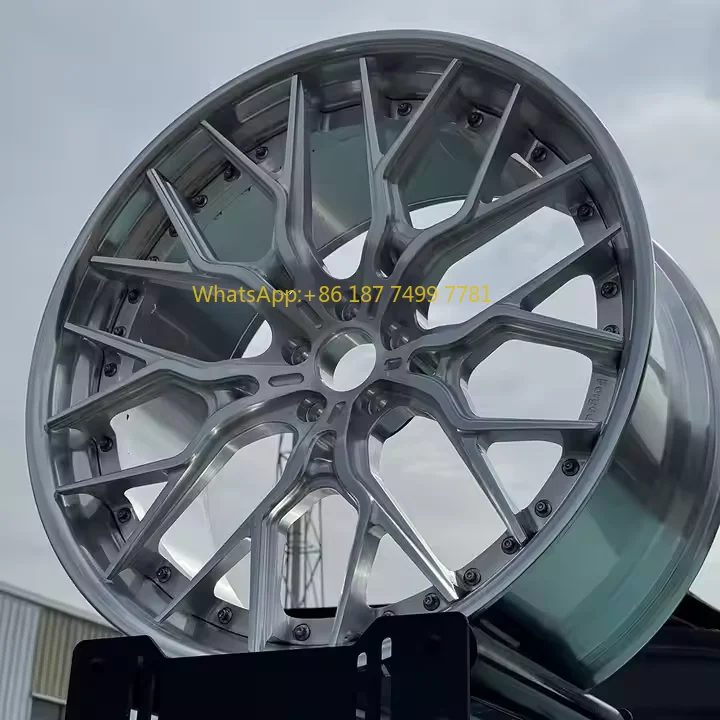 

18-22Inch Forged Racing Car Wheel 5x1120 5x112 2-Piece Wheel Rims Custom 6061-T6 Brushed Polished Wheels for -