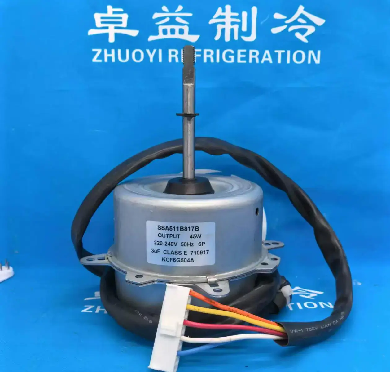 

Новый двигатель вентилятора для наружного блока кондиционера SSA511B817B KCF6G504A