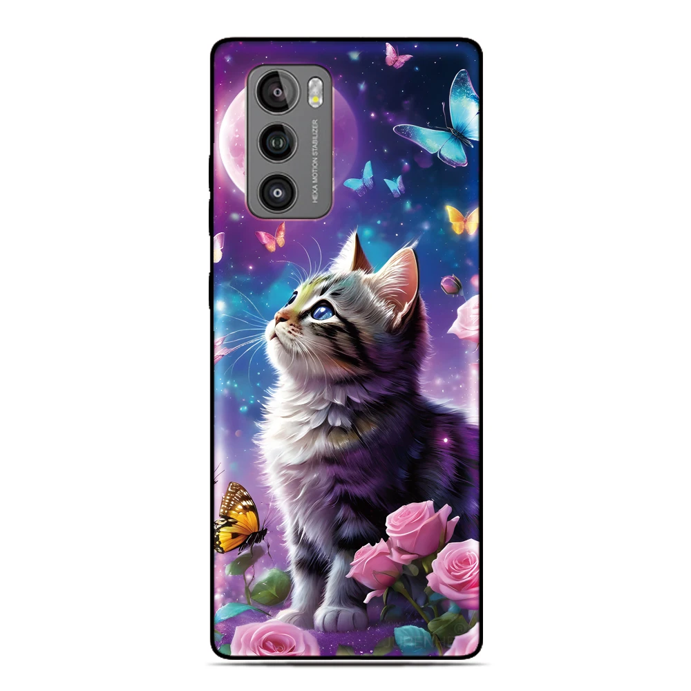 غطاء قطة ملون لهاتف آيفون 17 16 15 12 Pro Max Air 16e 13 Mini X XR 7 8 Plus SE 3 2 2020 2022 iPod Touch 7 6 5 جراب هاتف #4