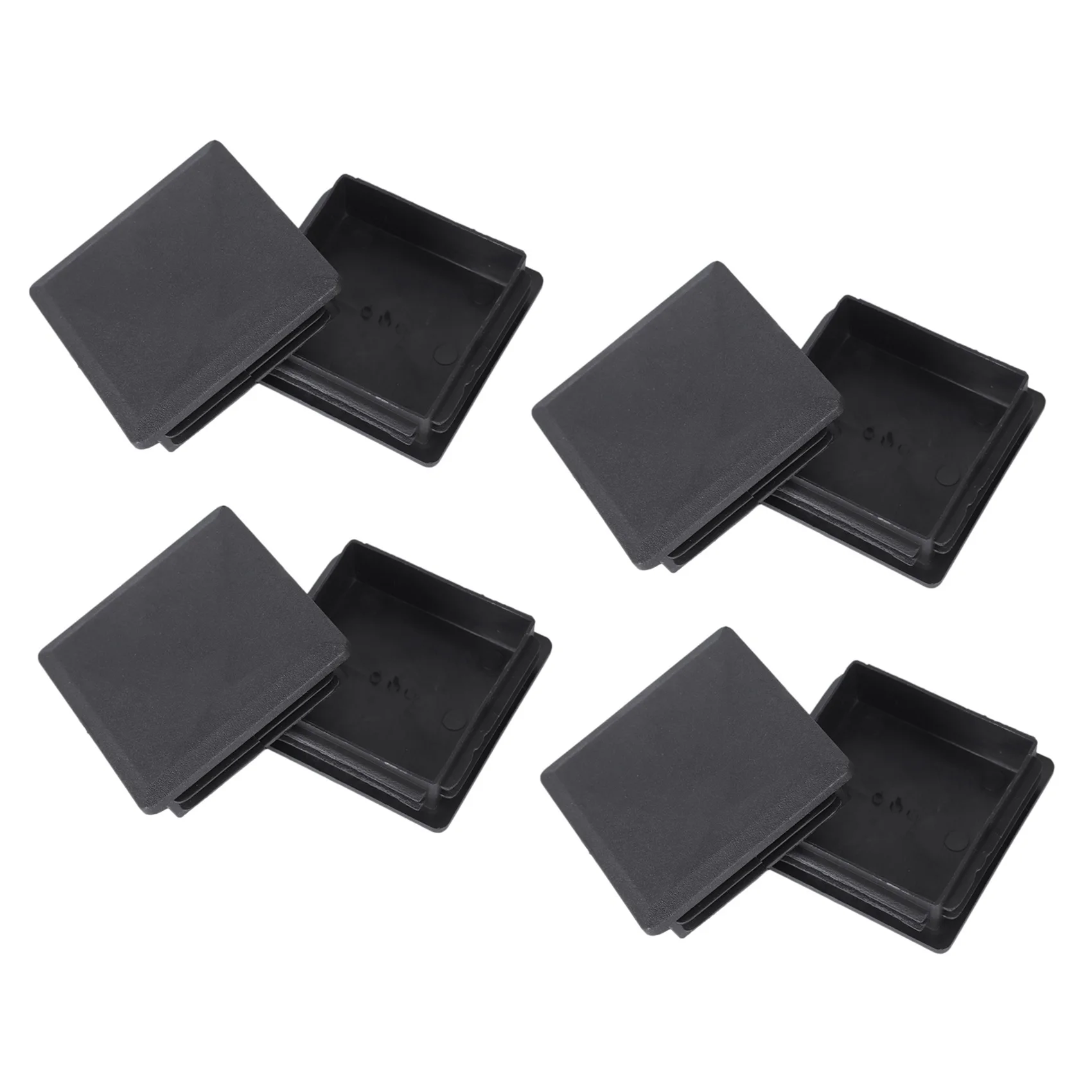 ABWR-80 مم × 80 مم أغطية بلاستيكية مربعة أنبوب أنبوب إدراج سدادة طرفية 8 قطع