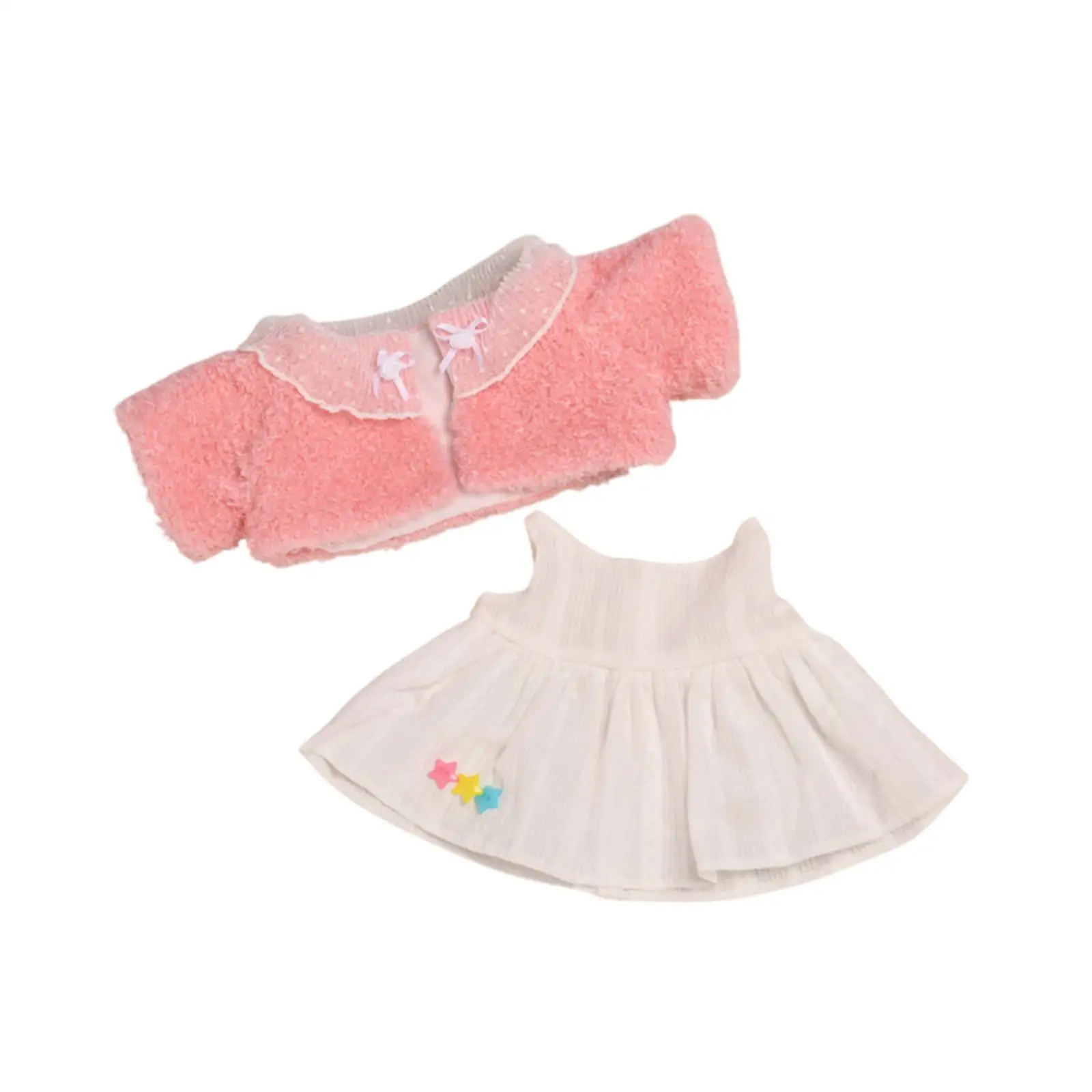 

Plush Doll Clothes for 13 inch Stylish Plush Doll Accessories Doll Clothing