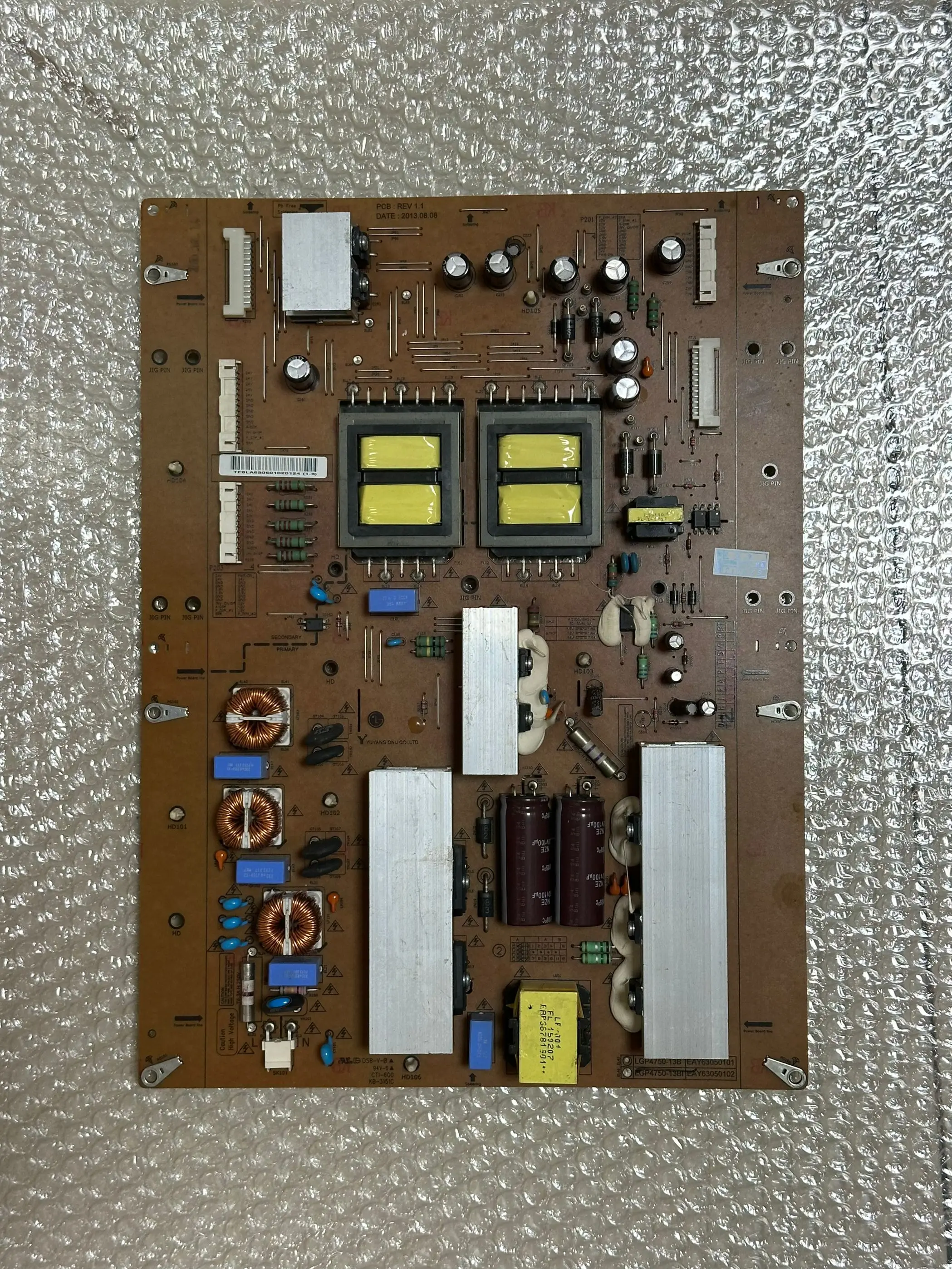 Оригинальная плата питания 47WV50BR-B EAY63050101 EAY63050102 LGP4750-13BI