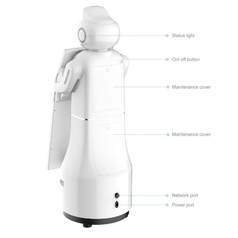 Bank Greeting Robot Nurse Reception Intelligent Humanoid Service Robot