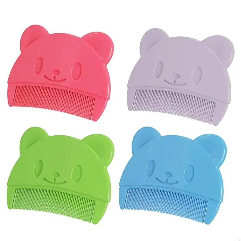 

Newborn Caps Comb Bear Hair Comb Baby Sensitive Skin Soothe Comb 425F