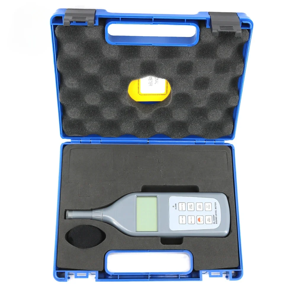 Lantek SL-5868P Portable Sound Level Meter with Software and Cable Noise Tester