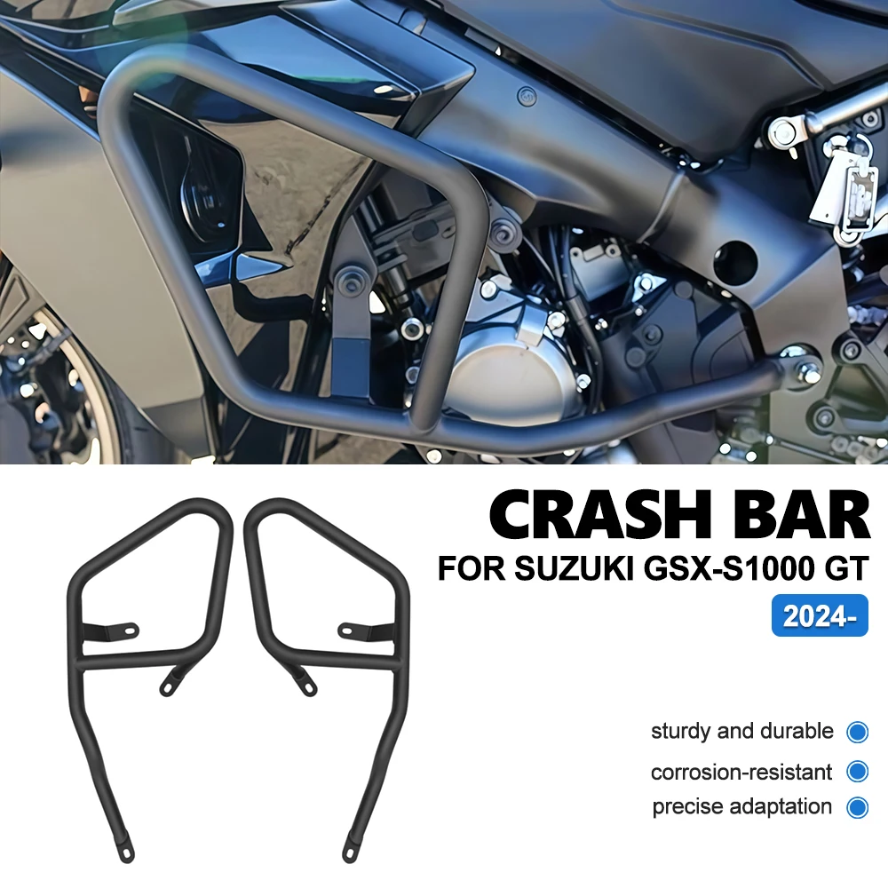 For Suzuki GSXS1000 GT2024 Motorcycle Highway Engine Guard Crash Bars Protect Bumper Anti-fall Bumper Frame Modified Accessories