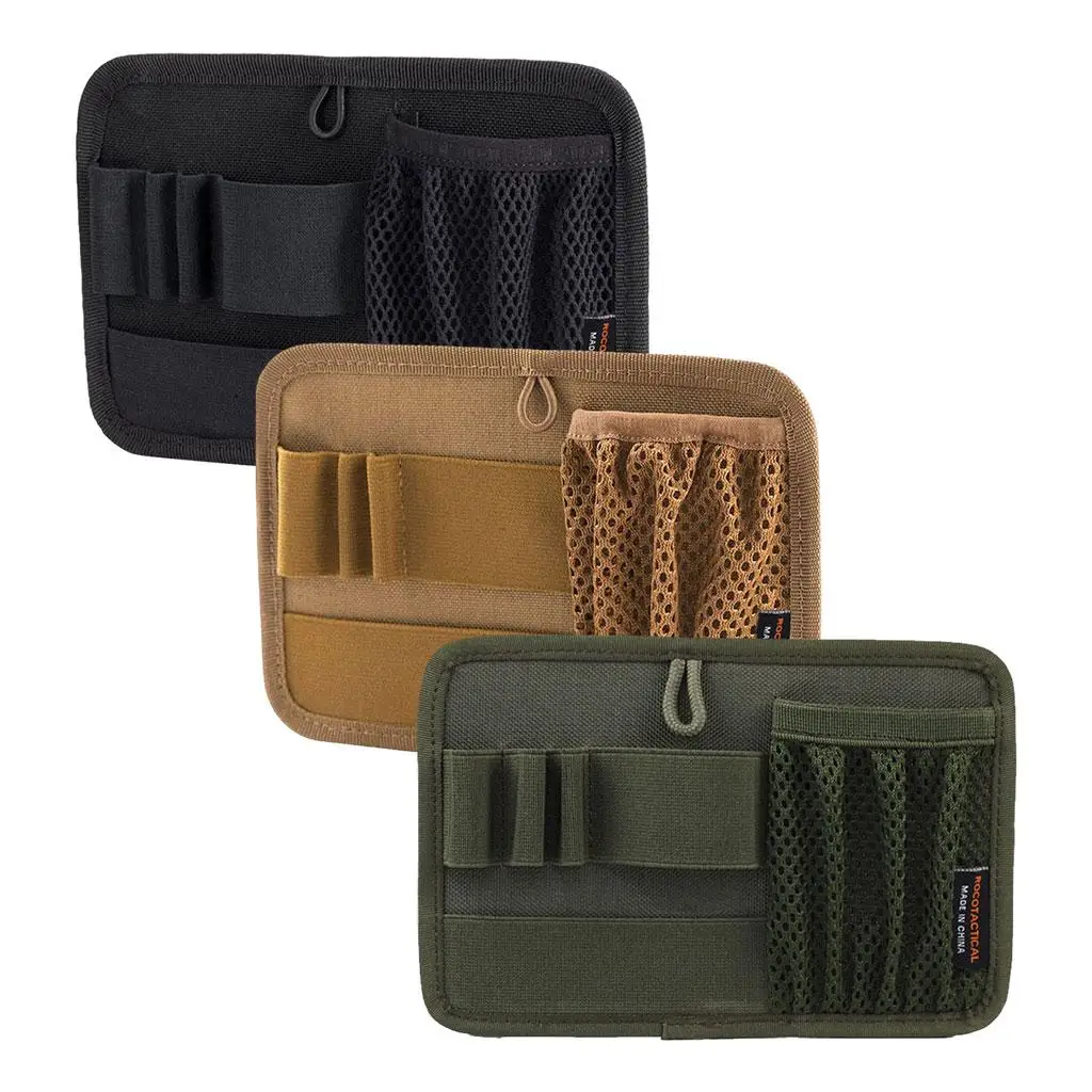 Tactical Bag Insert Modular Accessories Velcr Equipment Key Holder Pouch Wallet Belt Utility Admin Mesh Organizer Fasteners