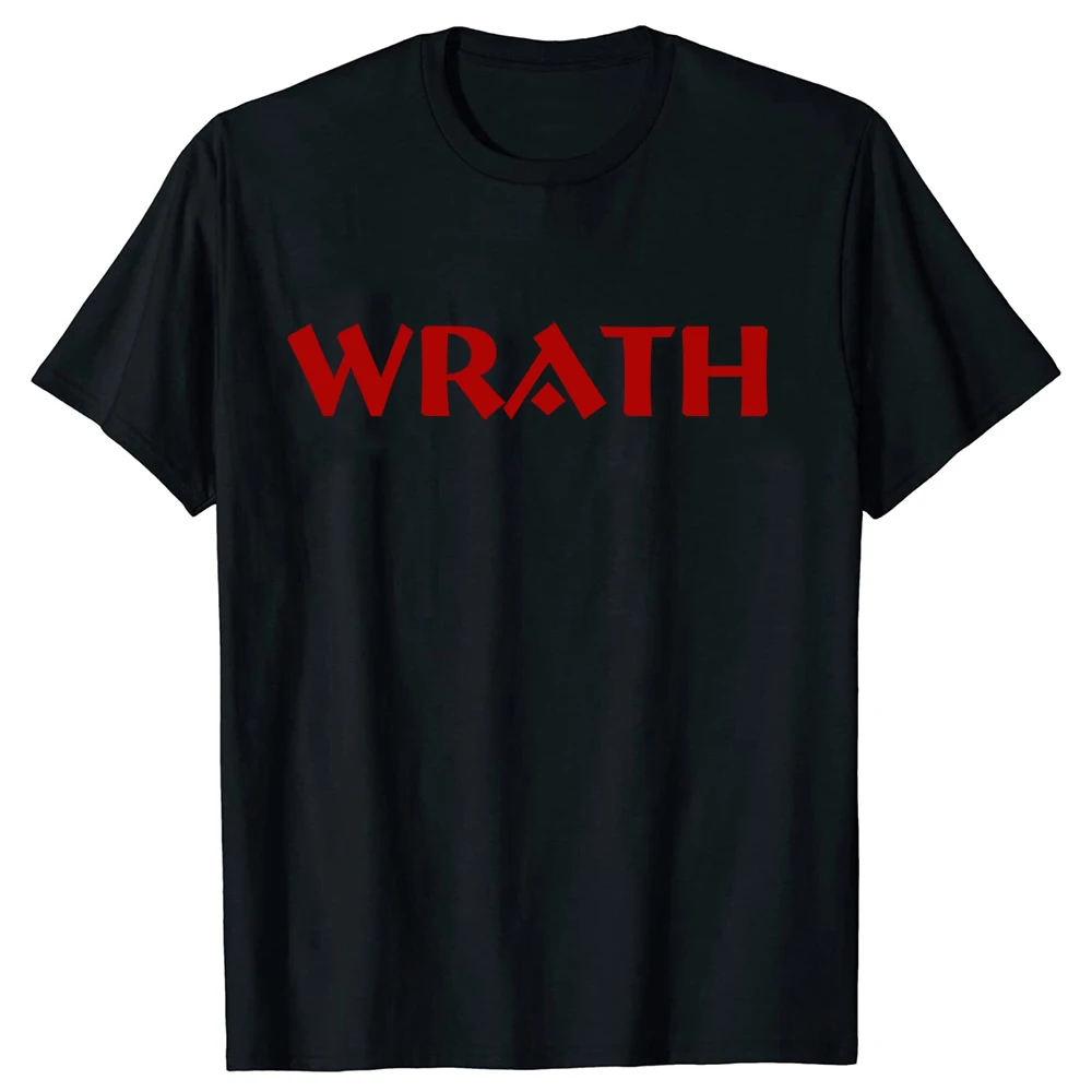 Summer New Arrival Limited WRATH Natural Selection Men T-Shirt Streetwear Short-Sleeve Casual O-Neck T Shirts Hipster Style Tees