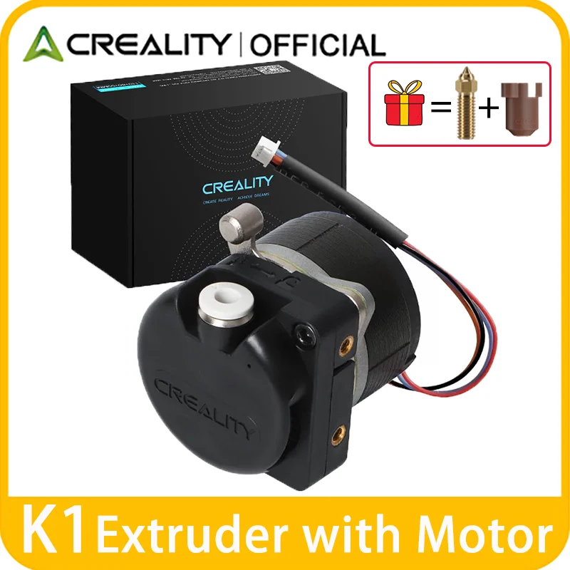 

Экструдер Creality K1/K1 Max/K1C с двигателем, официальный обновленный комплект экструзионного механизма K1 для 3D-принтера K1 SE/Ender 3 V3 Plus