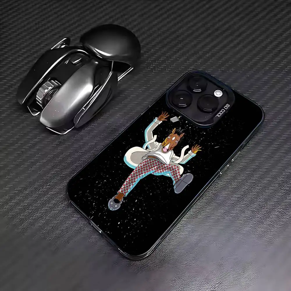 Self-Loathing  B-BoJacks Horsemans  Phone Case Gradient Silver Case For iPhone 17,16,15,14,12,13,11 Plus,Pro Max,XS view 5