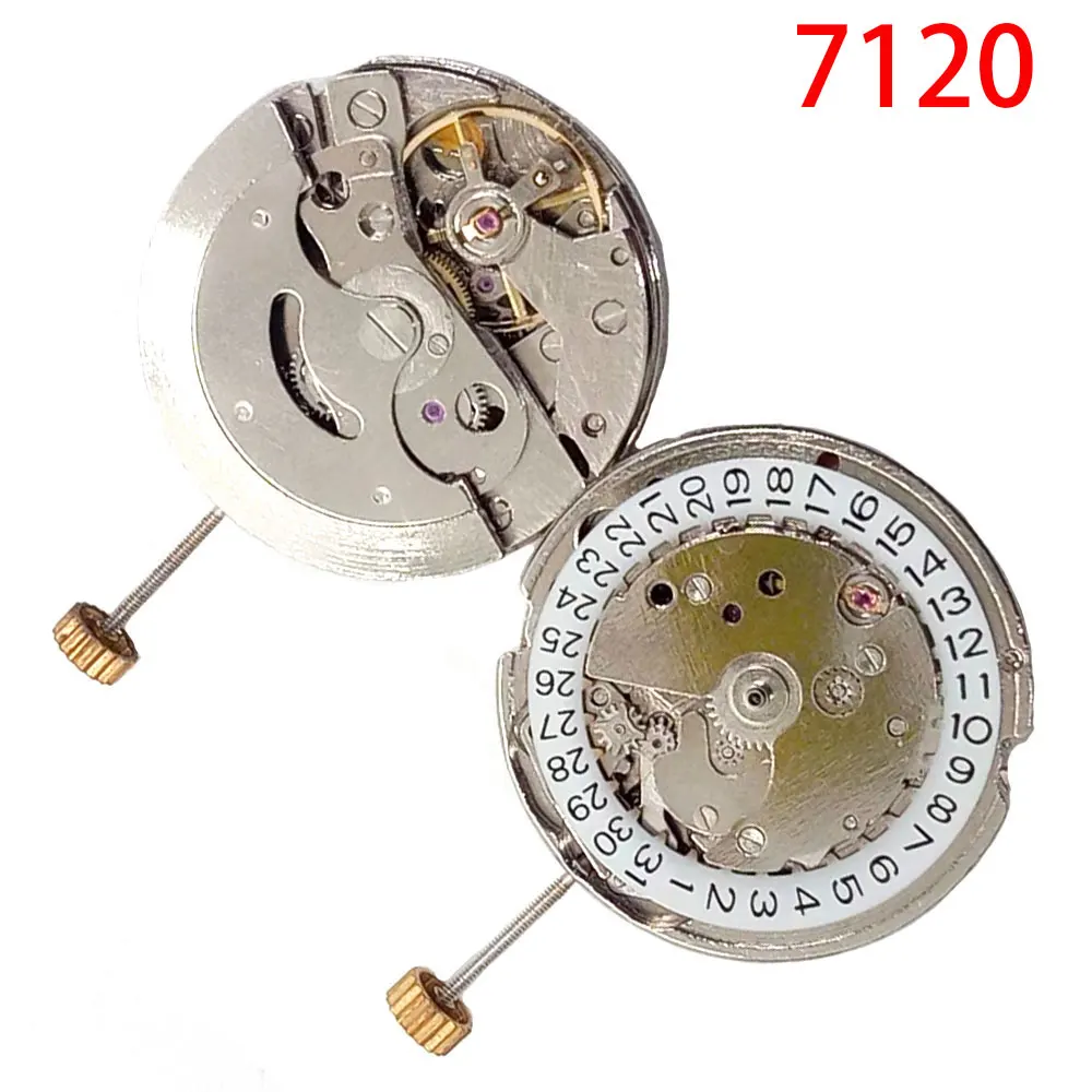 7120 Automatic Mechanical Watch Movement Three Needle Single Calendar Dandong Tongji Watch Accessories Watch Repair Parts