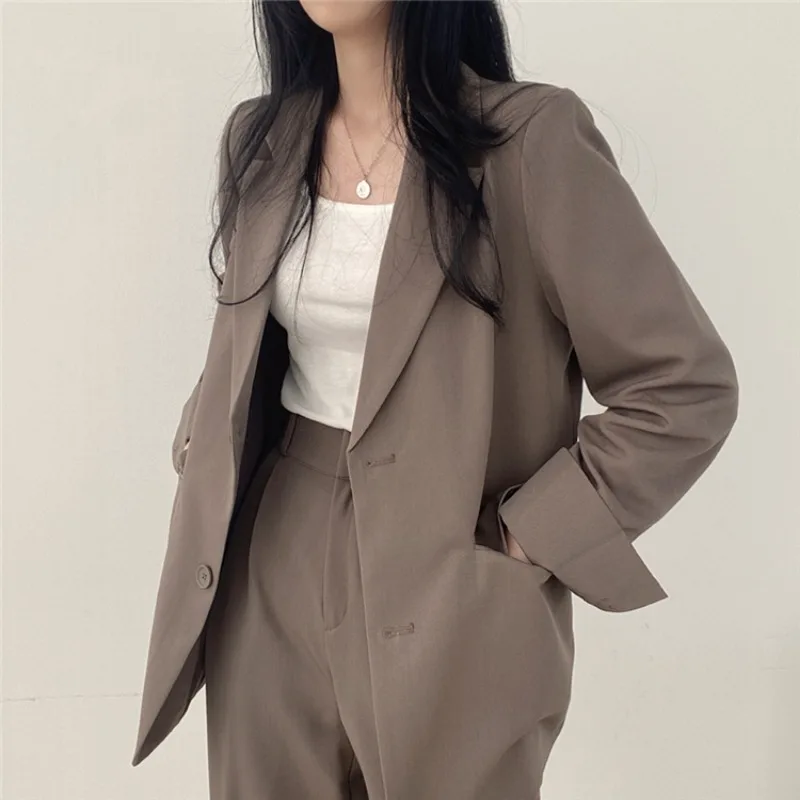 Small Suit 2024 Fall New Western-style Clothes Loose Casual Shows A Slim Commuter Style Explosion Women\'s Clothing Blazer Women