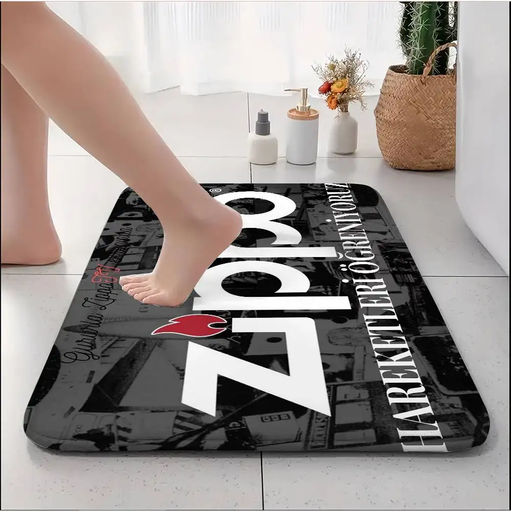 

Z-zippo Floor Mat Printed Large Carpets Room And Bedroom Carpets Bathroom Anti Slip Door MATS Small Carpets