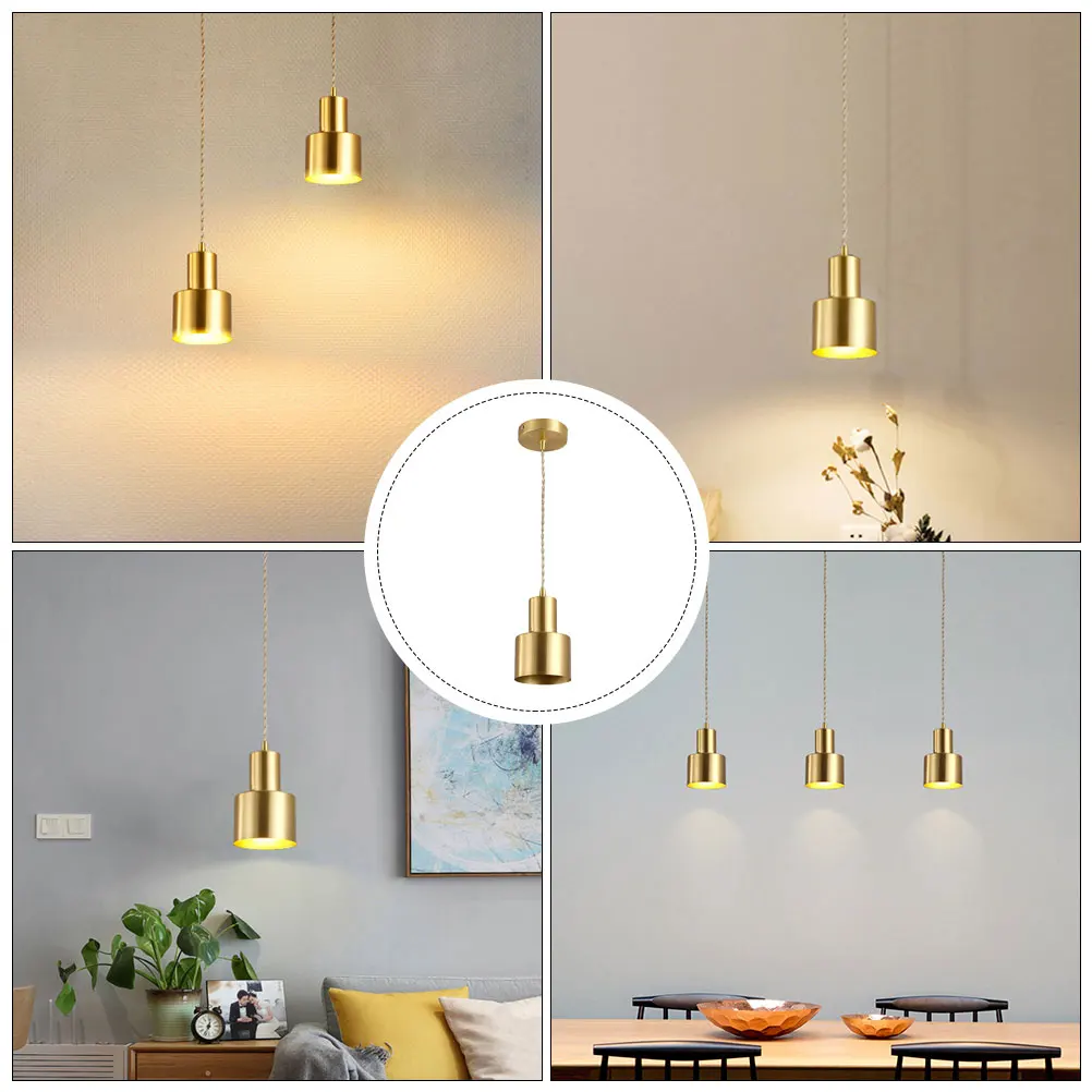 

Creative Nordic Style Single Head Hanging Lamp Modern Iron Ceiling Light For Home Office Coffee Shop Decoration Cozy Indoor