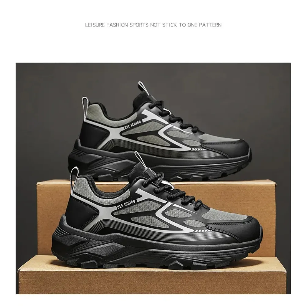 

Men's Large-Size Mesh Shoes for Autumn New Arrival - Breathable Hollow-Out Casual Sneakers Trendy Versatile Men's Athletic Shoes