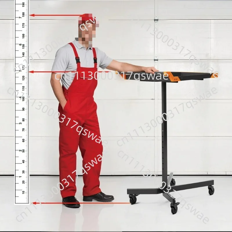 Height Adjustable Mobile Workbench | Rolling Tool for Repair | Workshop Table with  Wheels​