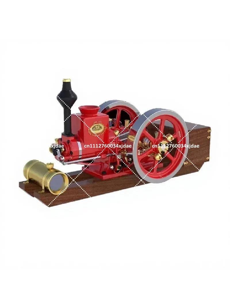 

Miniature Hit and Miss Engine Model, Toad Machine Style Single Cylinder Engine