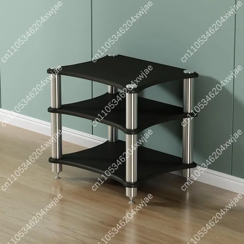 Professional Audio Equipment Rack, Hi-Fi Amplifier Speaker Stand with Vibration Damping System