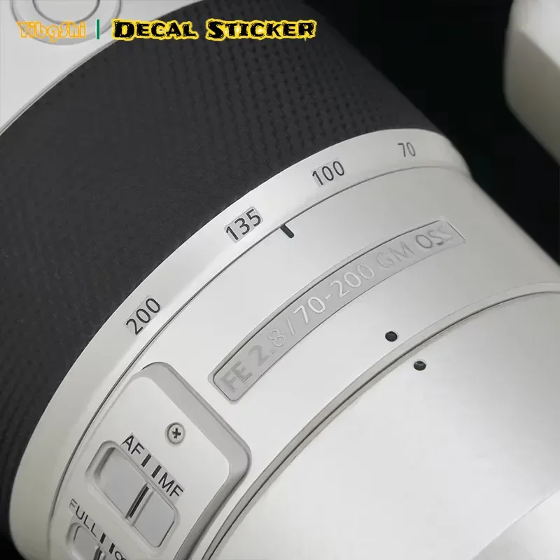 ل SEL70200GM ملصق 70-200GM GEN1 عدسة الجلد لسوني FE 70-200 مللي متر f2.8 GM عدسة ملصق مائي الجلد 70 200 التفاف FE70-200