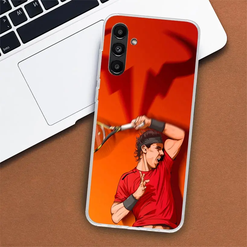 Rafael Nadal Tennis Phone Case For Samsung Galaxy A51 A71 A50 A70 A40 A30 A20E A10 A41 A31 A21S A11 A01 A6 A8 + A7 A9 Plus