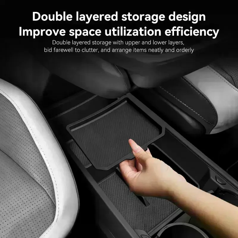

24-25 EV3 Car Console Lower Storage Box: An Elegant Solution for Organizing Your Car Interior