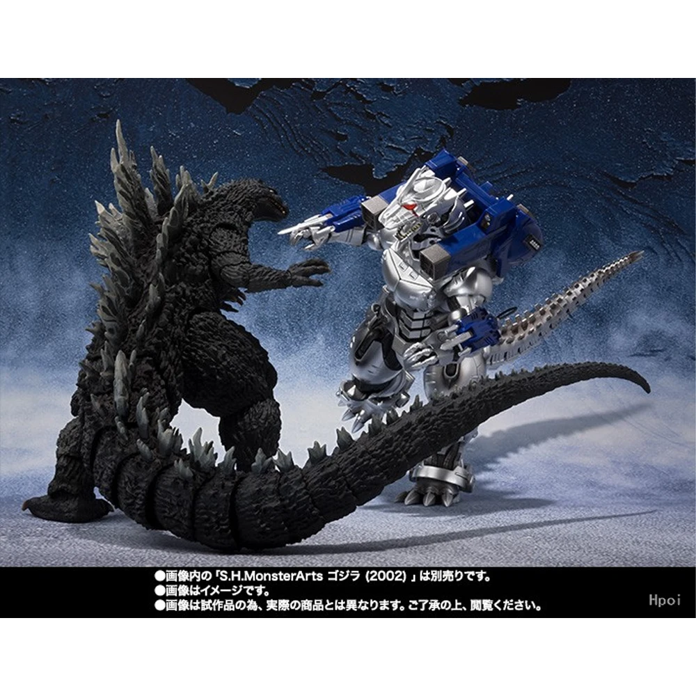 Bandai ของแท้ S.H.MonsterArts Godzilla vs Mechagodzilla 3 MFS-3 Kiryu Shinagawa รุ่นการต่อสู้ครั้งสุดท้าย – ของขวัญที่สมบูรณ์แบบสำหรับเด็ก