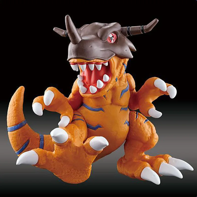 Digimon Adventure Anime Figure Greymon Metal Greymon Mugendramon Decorations Action Figurine Collectible Model Doll Toy Gift