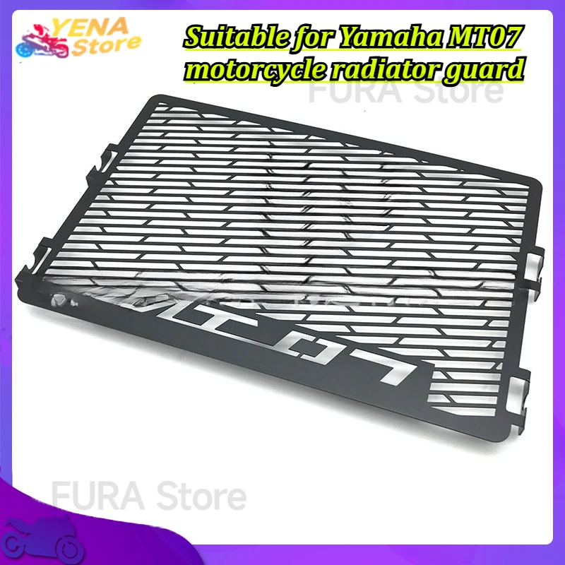 

Suitable for Yamaha MT07 motorcycle radiator guard grille cover protector water tank guard accessory from 13th to 20th years