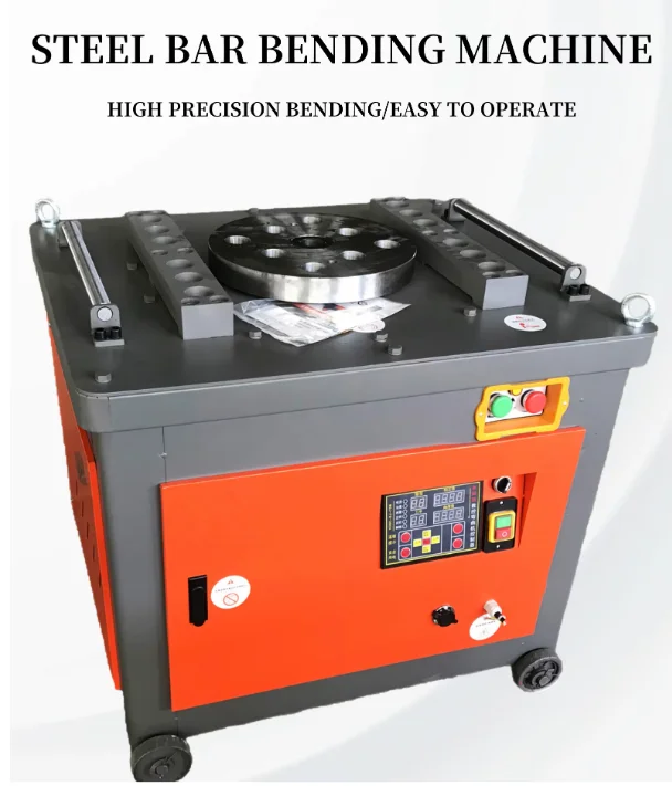 Durable And Efficient Rebar Bender Bending Machine Semi-Auto Stainless Steel Pipe Processor Different Bending Ranges