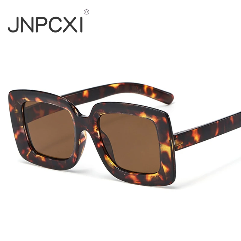 

JNPCXI новые квадратные солнцезащитные очки женские модные оттенки UV400 мужские роскошные градиентные прозрачные мужские и женские солнцезащитные очки