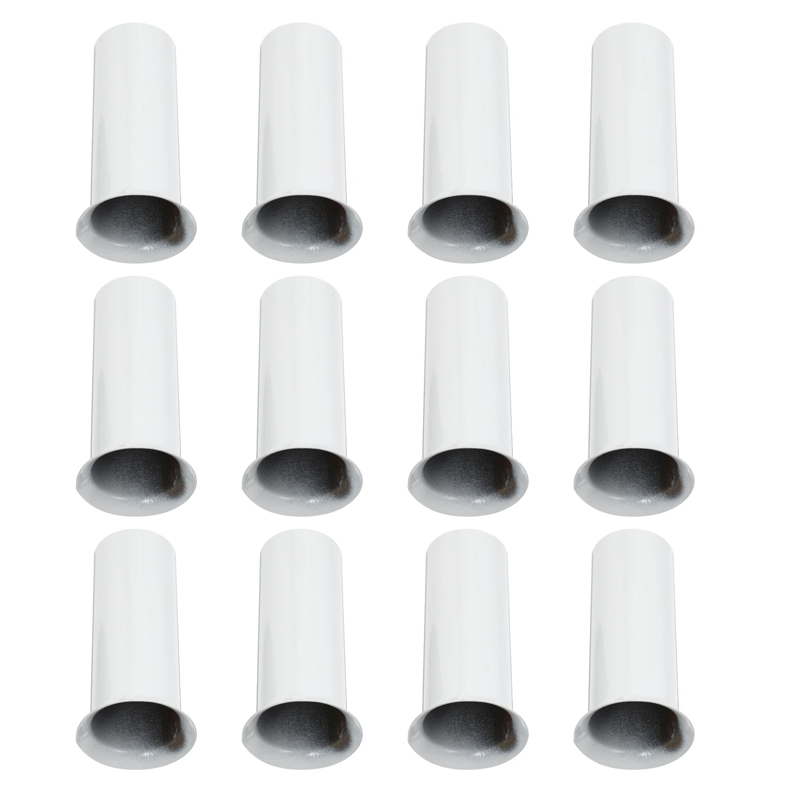 

12Pcs Reusable Chandelier Lamp Holder Tube Suitable European Style Crystal Chandelier Lamp Base Sleeve